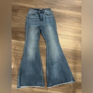 Wonderly High-Rise Flare Jeans
